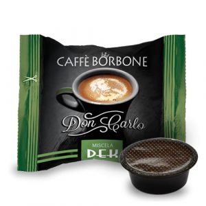 Caffè Borbone Don Carlo Miscela Verde / Dek Capsule Lavazza A Modo Mio