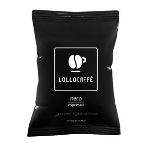 Lollo Caffè Nero Espresso Capsule Lavazza Espresso Point